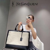 YSL 619757-02   原版皮聖羅蘭新款 ️SHOPPING TAG 購物袋