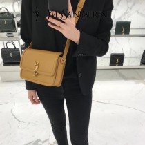 YSL 634305-03  原版皮聖羅蘭 SolferionBox中號郵差包