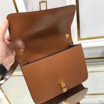 YSL 585060-02  原版皮聖羅蘭 CARRE SATCHEL 文藝且性冷淡的經典box包型