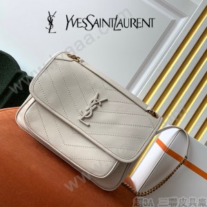 YSL 498894-002  原版皮聖羅蘭新款Niki中號郵差包