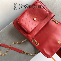 YSL 498894-003  原版皮聖羅蘭新款Niki中號郵差包