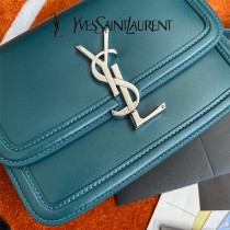 YSL 634306-05  原版皮聖羅蘭 SolferionBox小號郵差包