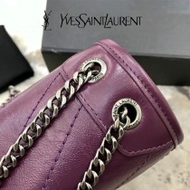 YSL 533037-04  原版皮聖羅蘭NIKI 小號郵差包