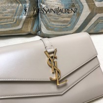 YSL 554763-01  原版皮聖羅蘭經典woc信封包升級版