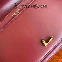 YSL 634305-02  原版皮聖羅蘭 SolferionBox中號郵差包