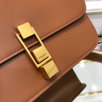 YSL 585060-02  原版皮聖羅蘭 CARRE SATCHEL 文藝且性冷淡的經典box包型