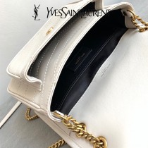 YSL 498892-02  原版皮聖羅蘭新款Niki小號郵差包