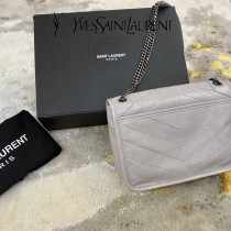 YSL 533037-09  原版皮聖羅蘭NIKI 小號郵差包