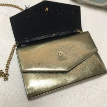 YSL 554763-03  原版皮聖羅蘭經典woc信封包升級版