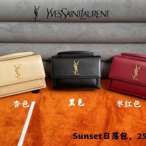 YSL 634723-02 原版皮聖羅蘭Sunset日落包