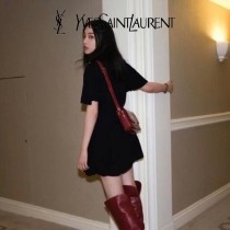 YSL 634305-02  原版皮聖羅蘭 SolferionBox中號郵差包