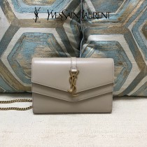 YSL 554763-01  原版皮聖羅蘭經典woc信封包升級版