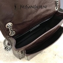 YSL 533037-08  原版皮聖羅蘭NIKI 小號郵差包