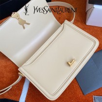 YSL 634305-01  原版皮聖羅蘭 SolferionBox中號郵差包