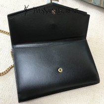 YSL 554763-02  原版皮聖羅蘭經典woc信封包升級版