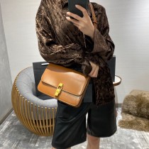 YSL 585060-02  原版皮聖羅蘭 CARRE SATCHEL 文藝且性冷淡的經典box包型