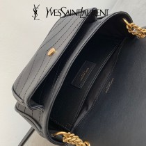 YSL 498892-03  原版皮聖羅蘭新款Niki小號郵差包