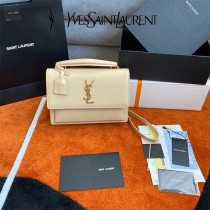 YSL 634723-01 原版皮聖羅蘭Sunset日落包