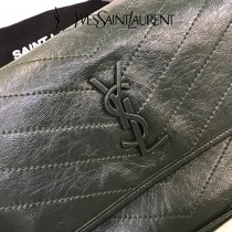 YSL 498894-02  原版皮聖羅蘭NIKI 中號郵差包
