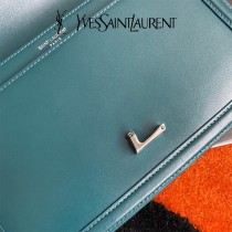 YSL 634305-04  原版皮聖羅蘭 SolferionBox中號郵差包