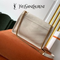 YSL 498894-002  原版皮聖羅蘭新款Niki中號郵差包