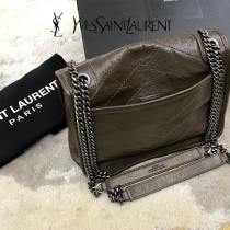 YSL 533037-02  原版皮聖羅蘭NIKI 小號郵差包