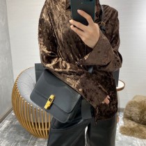 YSL 585060-04  原版皮聖羅蘭 CARRE SATCHEL 文藝且性冷淡的經典box包型