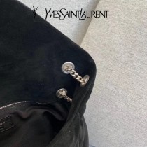 YSL 577475-002  原版皮聖羅蘭新款LouLou PUFFER麂皮小號肩背斜背包