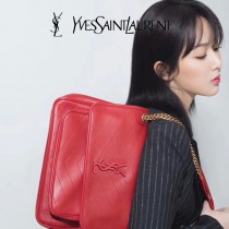 YSL 498894-003  原版皮聖羅蘭新款Niki中號郵差包