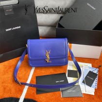 YSL 634305-05  原版皮聖羅蘭 SolferionBox中號郵差包