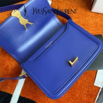 YSL 634306-06  原版皮聖羅蘭 SolferionBox小號郵差包
