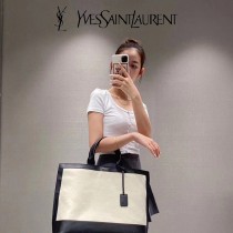 YSL 619757-02   原版皮聖羅蘭新款 ️SHOPPING TAG 購物袋