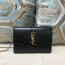 YSL 554763-02  原版皮聖羅蘭經典woc信封包升級版