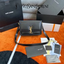 YSL 634305-06  原版皮聖羅蘭 SolferionBox中號郵差包