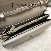 YSL 554763-01  原版皮聖羅蘭經典woc信封包升級版