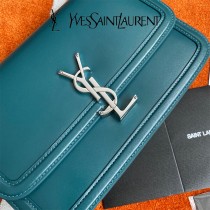 YSL 634305-04  原版皮聖羅蘭 SolferionBox中號郵差包