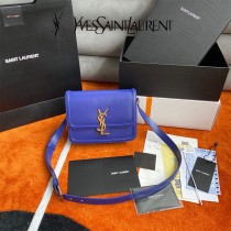 YSL 634306-06  原版皮聖羅蘭 SolferionBox小號郵差包