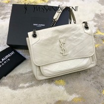 YSL 498894-01  原版皮聖羅蘭NIKI 中號郵差包