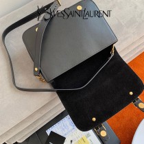 YSL 605418  原版皮聖羅蘭  Schoolbag肩帶包