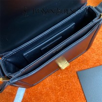 YSL 634306-01  原版皮聖羅蘭 SolferionBox小號郵差包