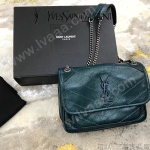 YSL 533037-03  原版皮聖羅蘭NIKI 小號郵差包