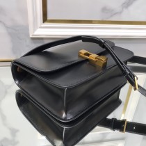 YSL 585060-04  原版皮聖羅蘭 CARRE SATCHEL 文藝且性冷淡的經典box包型