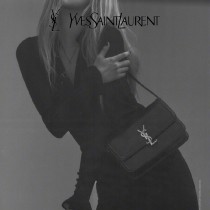 YSL 634305-06  原版皮聖羅蘭 SolferionBox中號郵差包