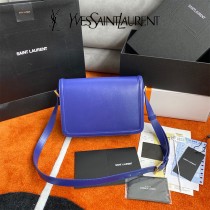 YSL 634305-05  原版皮聖羅蘭 SolferionBox中號郵差包