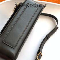 YSL 605418  原版皮聖羅蘭  Schoolbag肩帶包