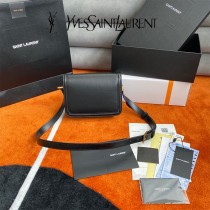 YSL 634306-01  原版皮聖羅蘭 SolferionBox小號郵差包