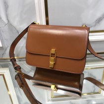 YSL 585060-02  原版皮聖羅蘭 CARRE SATCHEL 文藝且性冷淡的經典box包型