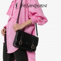 YSL 605418  原版皮聖羅蘭  Schoolbag肩帶包