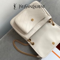 YSL 498894-002  原版皮聖羅蘭新款Niki中號郵差包