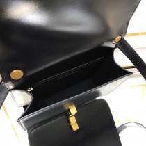 YSL 585060-04  原版皮聖羅蘭 CARRE SATCHEL 文藝且性冷淡的經典box包型